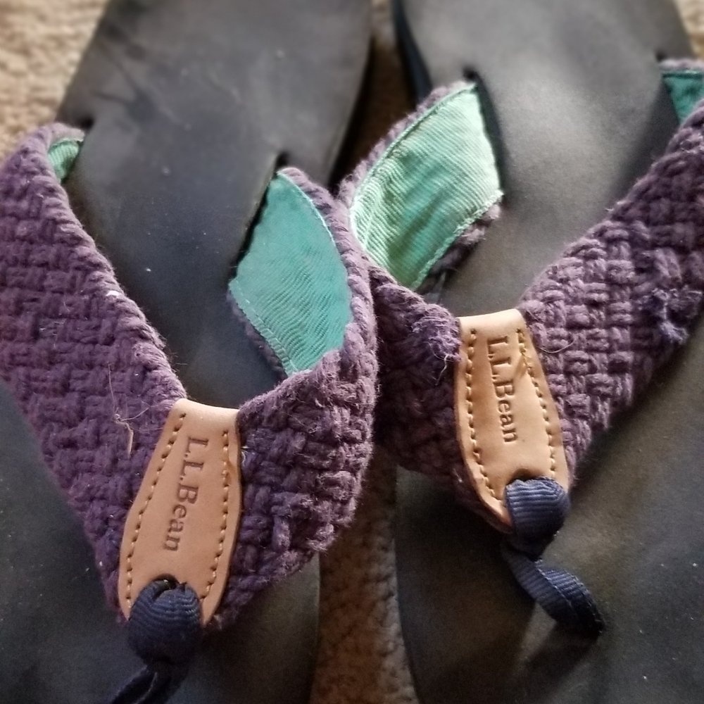 L.L. Bean flip flops